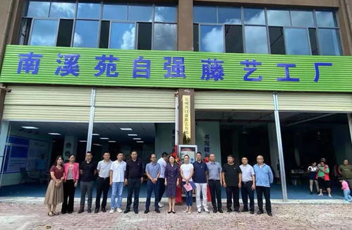 花溪區(qū)南溪苑自強(qiáng)藤藝工廠揭牌成立